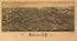 Malone, New York 1886 by Relic Map Company
