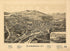 Ticonderoga, New York 1891 by Relic Map Company