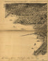 The National Capital, Washington City, D.C 1883 by Relic Map Company