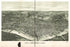 Panoramic View, City of Cincinnati, U.S.A. 1900 by Relic Map Company