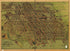 Birdseye View of Erie, Penna. 1909 by Relic Map Company