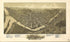 View of the City of Franklin, Pennsylvania, 1901 by Relic Map Company