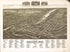 Perspective Map of Beloit,Wisconsin 1890 by Relic Map Company