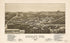 Hurley,Wisconsin, Ashland County 1886 by Relic Map Company