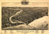 Sheboygan,Wisconsin, County Seat of Sheboygan Cty. 1885 by Relic Map Company