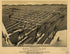 Perspective Map of West Superior,Wisconsin 1887 by Relic Map Company