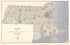 Road Map of Massachusetts 1922 by Relic Map Company