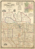Map of Onondaga County, New York, From Actual Surveys in 1852 by Relic Map Company