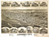 Mahanoy City, Pennsylvania 1889 by Relic Map Company