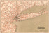New York & Vicinity: the Wanamaker Diary Automobile Road Map 1917 by Relic Map Company