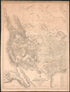 Territory of the United States From the Mississippi River to the Pacific Ocean; Originally Prepared to Accompany the Reports of the Explorations for a Pacific Railroad Route in 1873 by Relic Map Company