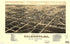 Panoramic View of Valdosta, Georgia : County Seat of Lowndes County. (Panoramic View of Valdosta, Georgia) 1885 by Relic Map Company