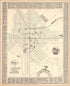 Plan of Lancaster City; a Correct Survey of the Whole; Representing All the Streets, Lots, Roads, Lanes, Alleys, Water Courses, Extension of Water Mains & Their Several Calibres, Plugs, Stop Cocks, & Beautiful Views of the City in 1850 by Relic Map Company