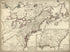 Carte Des Possessions Des Colonies Anglaises Dans Le Continent De L&
