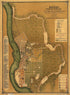 Plan Goroda Tomska S Prilegai︠u︡shcheĭ K Nemu Zheli︠e︡znodorozhnoĭ Vi︠e︡tvʹi︠u︡ 1898 by Relic Map Company