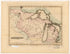 Michigan Ter 1826 by Relic Map Company