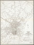 Map of Philadelphia Showing Population In Year 1920, As Enumerated In U.S. Census, and Existing Electric Railway System 1921 by Relic Map Company