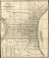 Plan of the City of Philadelphia and Adjoining Districts : Shewing the Existing and Contemplated Improvements 1830 by Relic Map Company