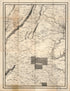 Central Virginia 1870 by Relic Map Company