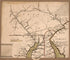 Map of Proposed Roads Through the Southeastern Part of Pennsylvania, the Northeastern Part of Maryland, and the Northern Part of Delaware 1771 by Relic Map Company