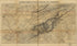 Mountain Region of North Carolina and Tennessee 1863 by Relic Map Company