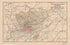 South Western Virginia and Environs : Big Stone Gap, Va., Coal, Iron & Rail Roads 1892 by Relic Map Company