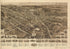 Aero View of Goshen, New York : 1922 by Relic Map Company
