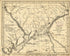 Map of the Country Contiguous to the Chesapeake & Delaware Canal 1824 by Relic Map Company