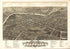 Panoramic View of the City of Youngstown, County Seat of Mahoning County, Ohio 1882 by Relic Map Company