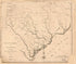 Carolina and Parts Adjacent, Shewing the Movements of the American and British Armies 1781 by Relic Map Company