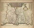 A Mapp of Ye Improved Part of Pensilvania In America, Divided Into Countyes, Townships, and Lotts in 1687 by Relic Map Company