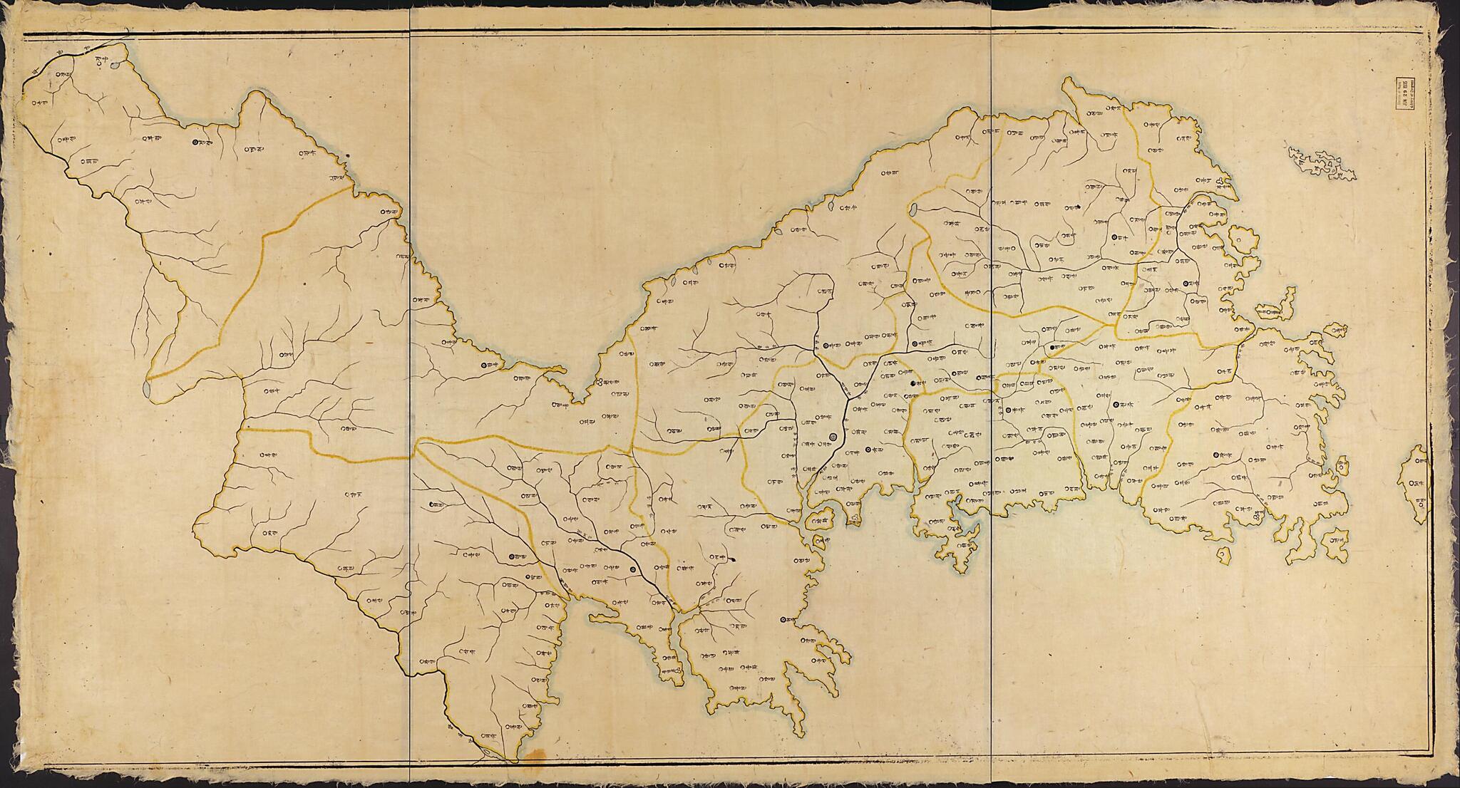 This old map of Chosŏn Chido from 1900 was created by  in 1900