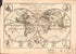 Monde Ou Carte Générale De La Terre 1705 by Relic Map Company