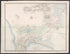 Lands Belonging to the Panama Railroad Company : Panama City in 1857 by Relic Map Company