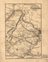 Map of the Seat of War In Virginia, Dec. 1, 1862 by Relic Map Company