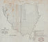 Map of the District North of Red River & North Western District, La 1843 by Relic Map Company