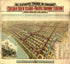 All Elevated Trains In Chicago Stop at the Chicago Rock Island and Pacific Railway Station, Only One On the Loop 1897 by Relic Map Company