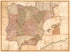The Kingdoms of Spain and Portugal, Divided Into Their Great Provinces 1772 by Relic Map Company