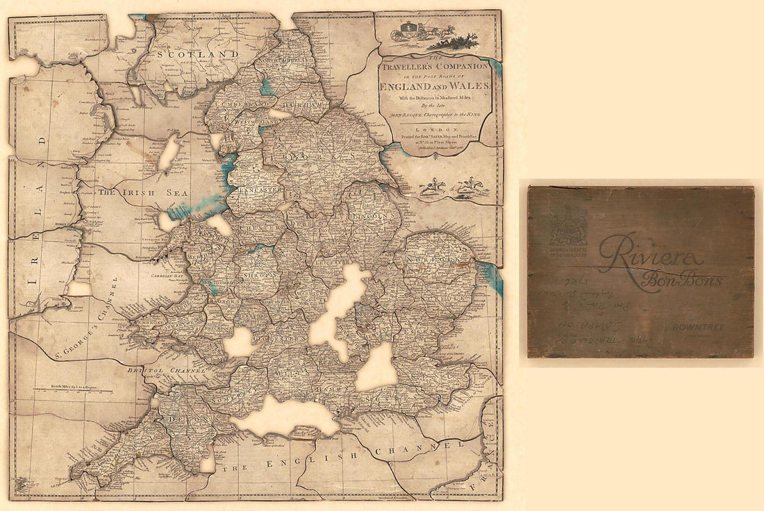This old map of The Traveller&