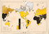 The Geographical Area and the Population of the Kingdom of Light (the Baptized) and the Kingdom of Darkness (the Unbaptized) 1890 by Relic Map Company