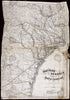 Southern Georgia and Part of South Carolina 1865 by Relic Map Company