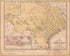 Map of the State of Texas, Engraved to Illustrate Mitchell&