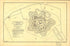 Plan of Fort Jackson, Showing the Effect of the Bombardment by the U.S. Mortar Flotilla and Gunboats, April 18th to 24th 1862 : Flag Officer D.G. Farragut Commanding Fleet, Com. D.D. Porter Commanding Flotilla by Relic Map Company
