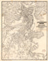Map of Boston for 1881 by Relic Map Company