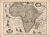 Africae Nova Tabula 1640 by Relic Map Company