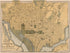 Washington, D.C 1897 by Relic Map Company