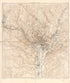 Washington and Vicinity, Maryland, District of Columbia, Virginia in 1924 by Relic Map Company