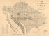 Map of the City of Washington : Souvenir of March 4th, 1889 by Relic Map Company