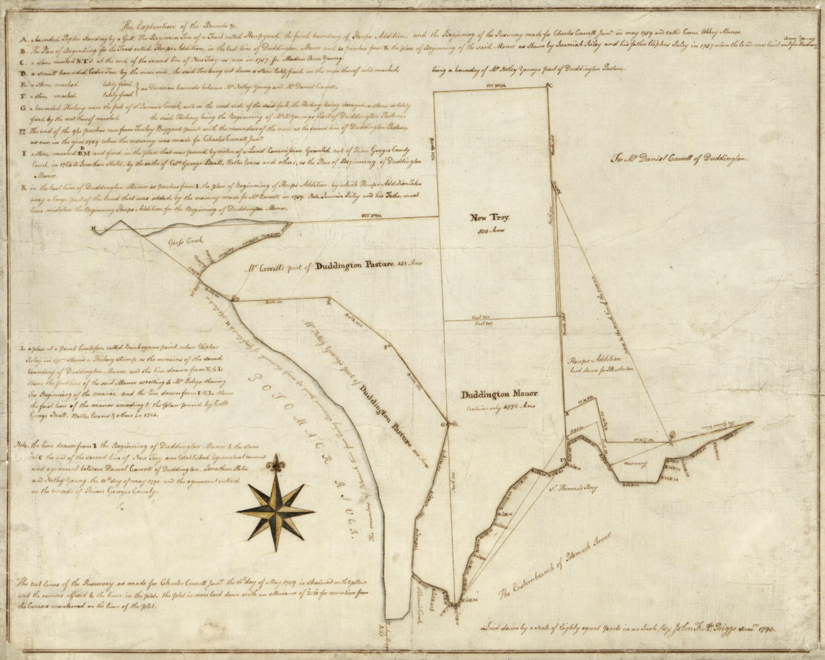 Map of Carroll&