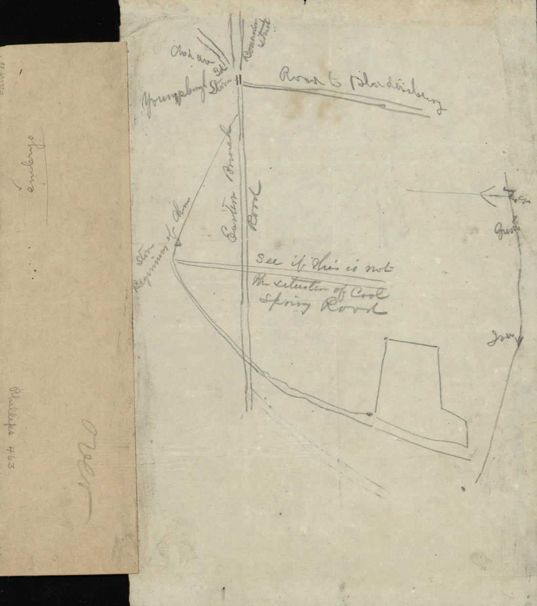 This old map of Map of Part of Northeastern Washington D.C. Near Bladensburg Road Showing Land Tracts and Owners&